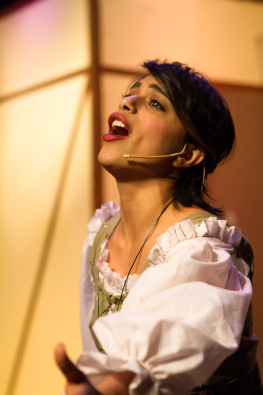 Zaverr Doctor as Rinaya in "Shining Armour